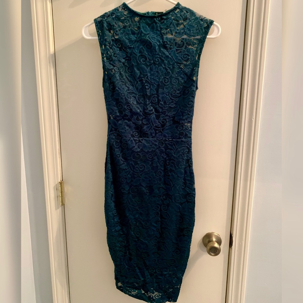 Green Lace Dress